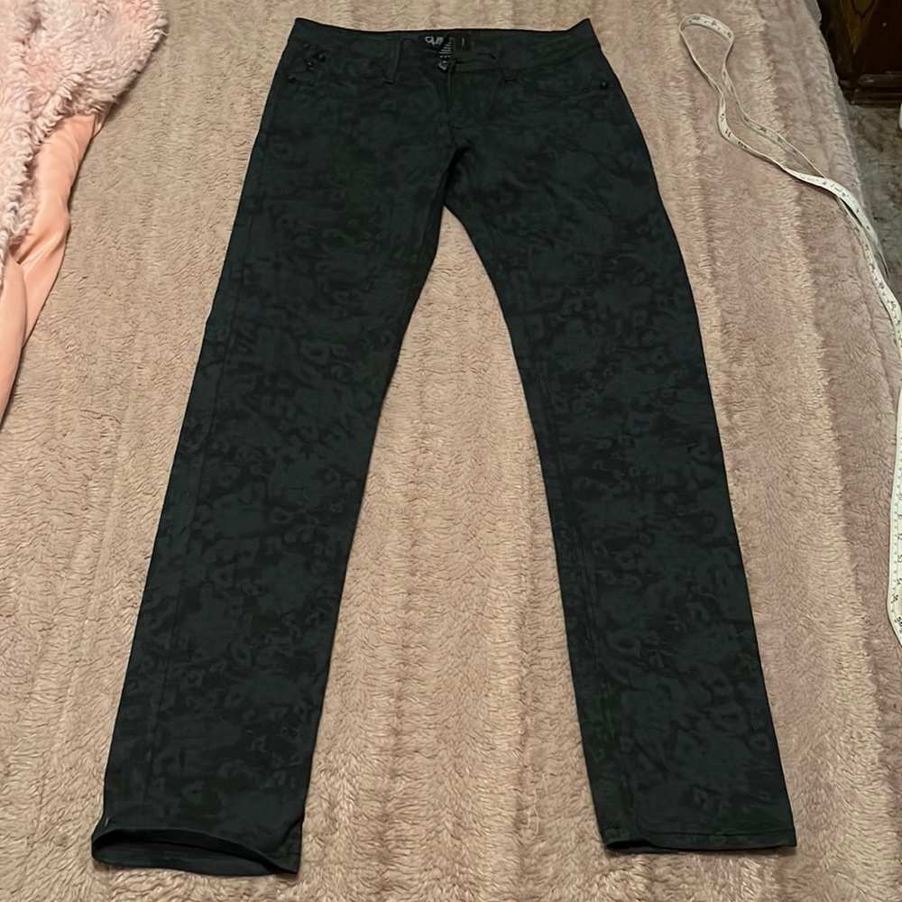Glam City lace look pants